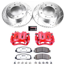 Load image into Gallery viewer, Power Stop 10-11 Ford F-350 Super Duty Front Z36 Truck &amp; Tow Kit w/Cals