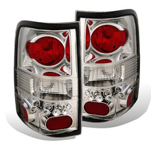 Load image into Gallery viewer, Raxiom 04-08 Ford F-150 Styleside Axial Series Euro Style Tail Lights- Chrome Housing- Clear Lens