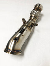 Load image into Gallery viewer, Competition Series 4" Catless Downpipe for the 2021+ Toyota Supra 2.0 B46 US Spec Engine