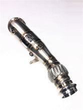 Load image into Gallery viewer, Sports Series 4" High Flow Catted Downpipe for the B46 US Spec (4 Cylinder) Engine