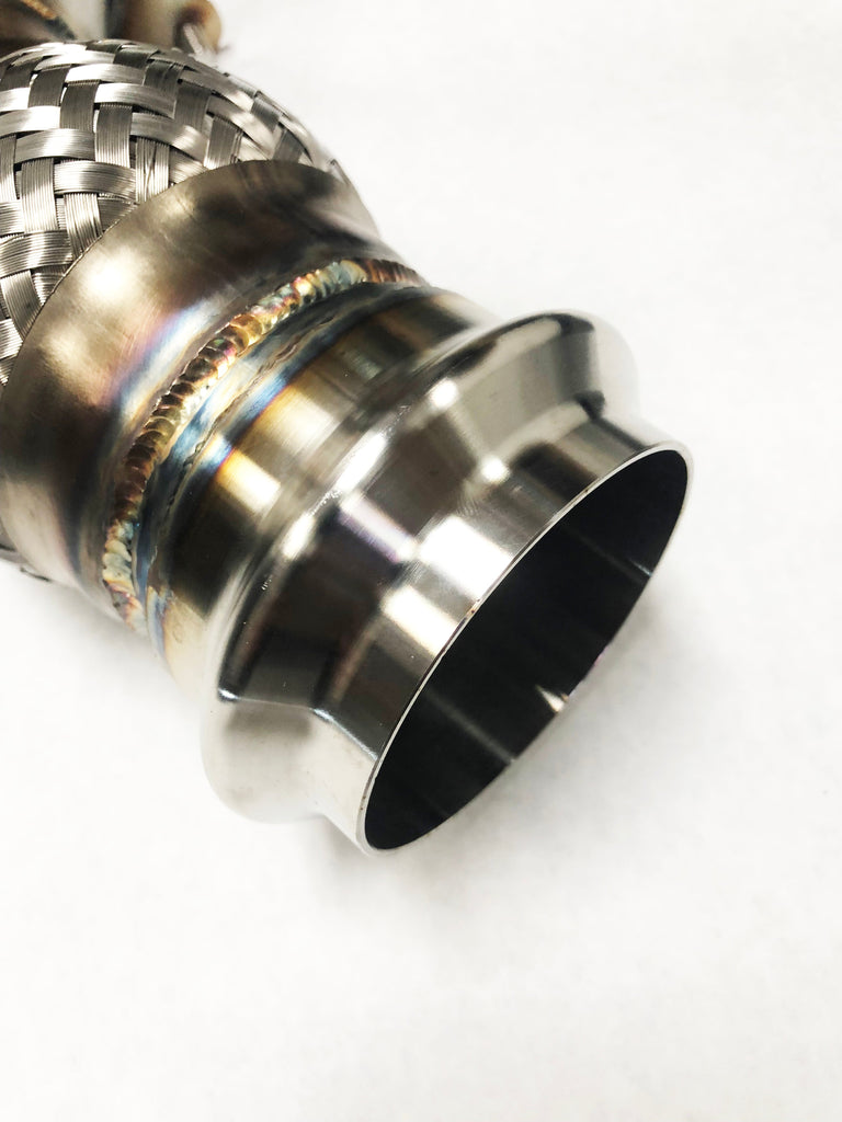 Competition Series 4" Catless Downpipe for the B46 US Spec (4 Cylinder) Engine