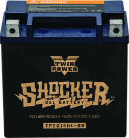 Twin Power YTX-14L Shocker Gel Battery Replaces H-D 65958-04