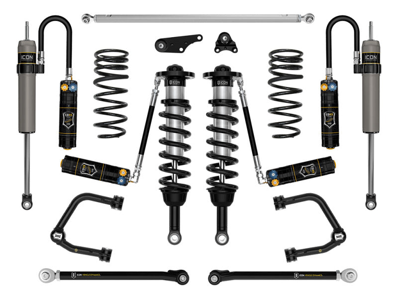 ICON 2024 Toyota Land Cruiser 250 Series 1.25-3in List Stage 8 Suspension System CDXS - Tubular