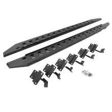 Load image into Gallery viewer, Go Rhino 15-22 Ford F-150 (17-22 Raptor) SC RB20 Slim Running Boards Kit (w/Brackets) - Tex. Blk