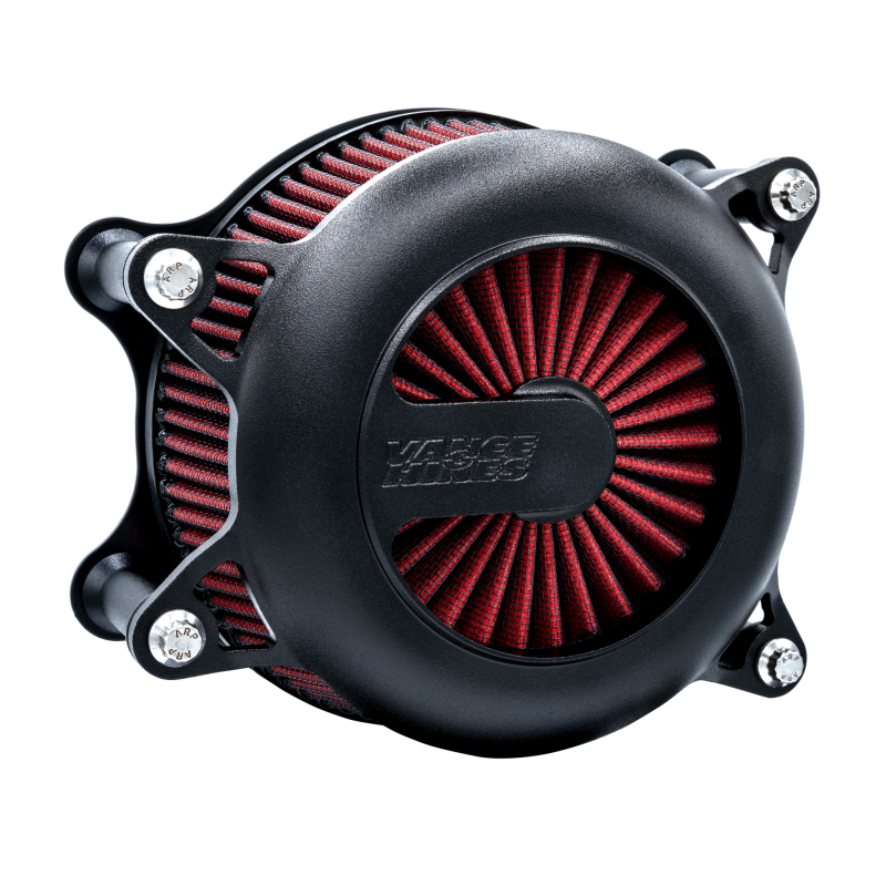 Vance and Hines 23-24 Touring Models V02 Rogue Air Intake - Wrinkle Black