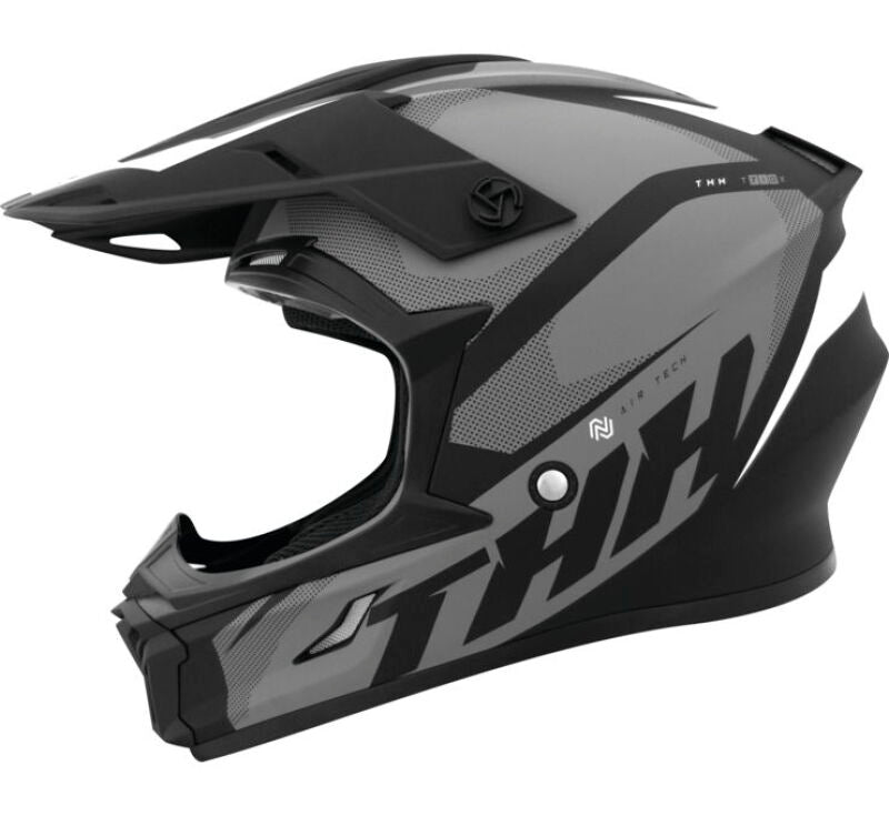 THH Helmets T710XR Airtech Black/Gray Youth - Small