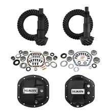 Load image into Gallery viewer, Yukon Gear &amp; Axle 07-17 Jeep Wrangler (JK) Stage 2 Re-Gear Kit w/Diff Covers (for Dana 30/44) - 4.56