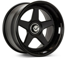 Load image into Gallery viewer, Vossen GEN-01 3pc - 20x9 - Cntr Lock - Satin Blk Cntr / Gloss Blk Out - Lamborghini Aventador Front