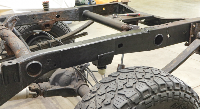 Rust Buster 07-18 Chevy Silverado/GMC Sierra Over Axle Frame Repair Kit - Right