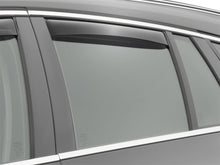 Load image into Gallery viewer, WeatherTech 11-15 Volvo V60 Rear Side Window Deflectors - Dark Smoke