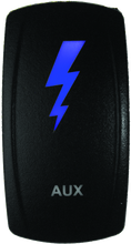 Load image into Gallery viewer, DragonFire Racing Lighted Switch Aux On/Off Blue Led