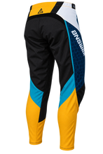 Load image into Gallery viewer, Answer  Syncron Raceday Pants Yellow/Navy/Cyan/White Size - 42
