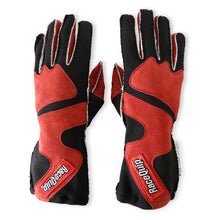 Load image into Gallery viewer, RaceQuip SFI-5 Red/Black Medium Outseam w/ Closure Glove