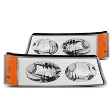 Load image into Gallery viewer, Raxiom 03-06 Chevrolet Silverado 1500 Axial Series Crystal Turn Signal/Parking Lights- Chrome