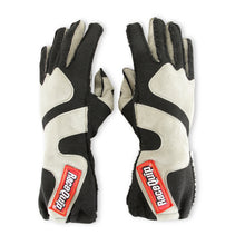 Load image into Gallery viewer, RaceQuip SFI-5 Gray/Black 2XL Outseam w/ Closure Glove