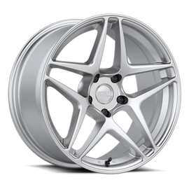 Kansei K15H Astro 18x10.5in / 5x114.3 BP / 12mm Offset / 73.1mm Bore - Hyper Silver Wheel