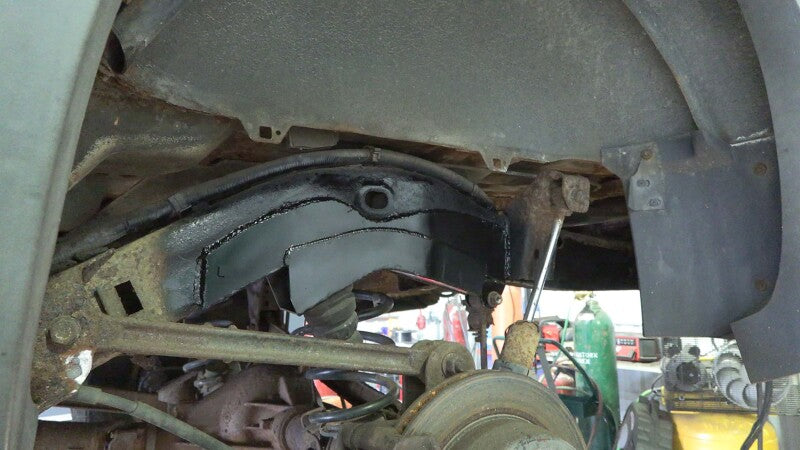 Rust Buster Avalanche/Suburban/Yukon Over Axle Frame Repair Kit - Right