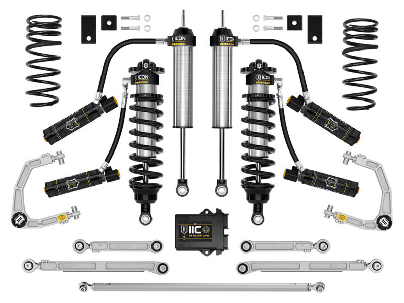 ICON 23-24 Toyota Sequoia 3-4.25in Stage 4 3.0 Suspension System - Billet