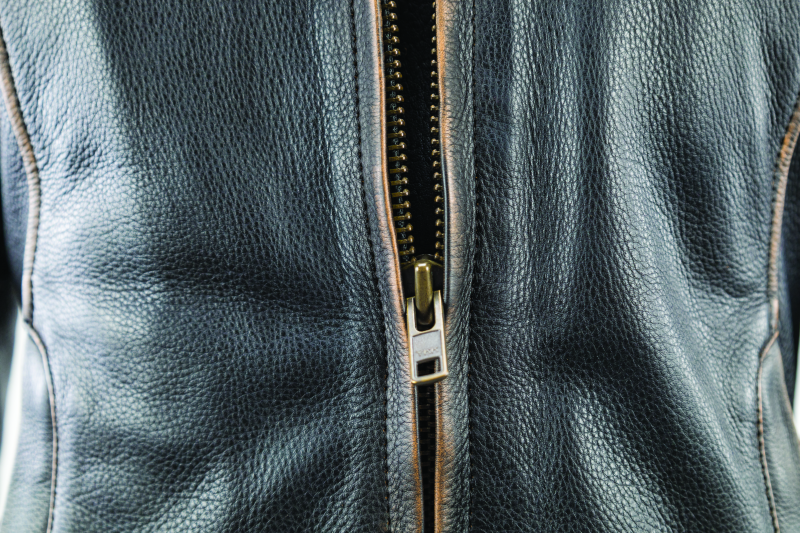 Kuryakyn By River Road Dame Vintage Leather Jacket Black Womens - Small
