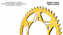 Load image into Gallery viewer, Vortex Racing 41 Tooth 520 Rear Sprocket - Gold