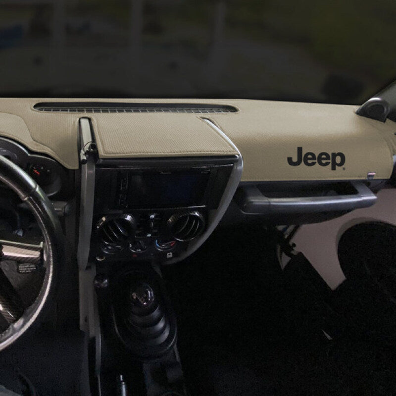 Covercraft 22-24 Jeep Grand Cherokee - Display w Speakers/Charging Indicators LE Dash Cover W Logo