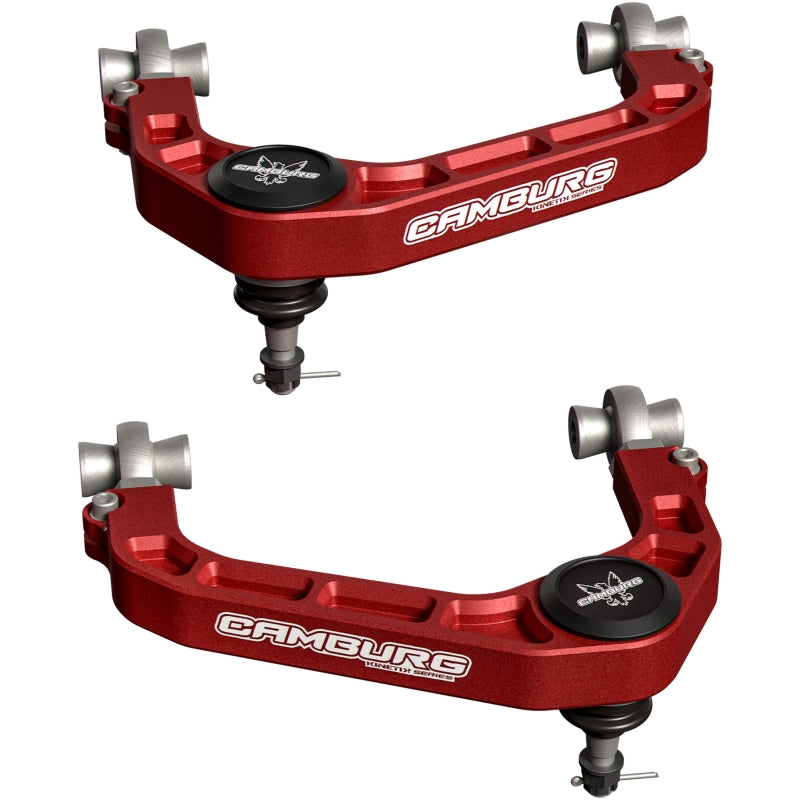 Camburg Ford F-150 '21-'25 KINETIK Series X-Joint XL Upper Control Arm Kit (RED)