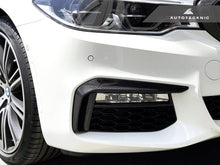 Load image into Gallery viewer, AutoTecknic Dry Carbon Front Bumper Trim - G30 5-Series M-Sport