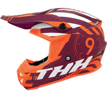 Load image into Gallery viewer, THH Helmets T730X Twister Purple/Orange - XL