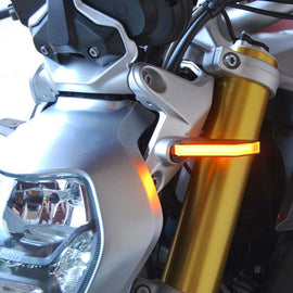 New Rage Cycles 15+ BMW R1200R / RS Front Signals w/Load EQ