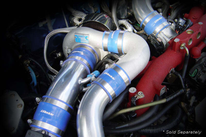 GReddy 54mm x 60mm Silicone Straight Hose - Blue