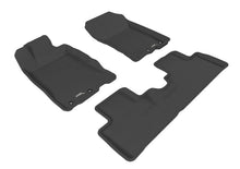 Load image into Gallery viewer, 3D MAXpider 2010-2014 Honda Insight Kagu 1st &amp; 2nd Row Floormats - Black