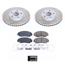 Load image into Gallery viewer, Power Stop 11-12 Honda Accord Front Semi-Coated Rotor Kit