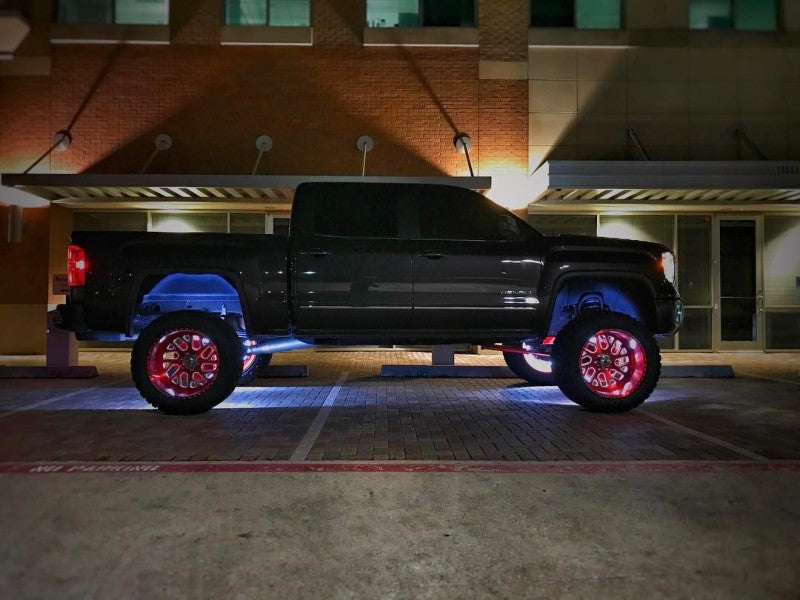 Oracle LED Illuminated Wheel Rings - Double LED - White NO RETURNS