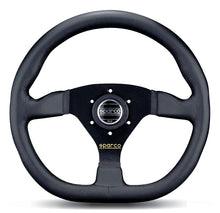 Load image into Gallery viewer, Sparco Strwhl Ring L360 Leather Black