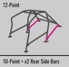Load image into Gallery viewer, Cusco Safety21 12pt 2Pssgr BLK Roll Cage Nissan R33 2dr (S/O/No Cancel)