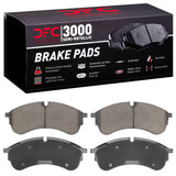 DFC 18-25 Volkswagen Delivery (Mexico) Front 3000 Semi-Metallic Brake Pads