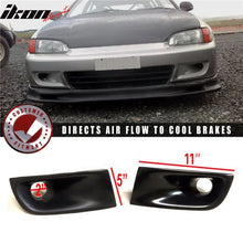 Load image into Gallery viewer, 1992-1995 Honda Civic EG SR3 JDM JS Style Air Duct Scoop Vents PU