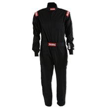 Load image into Gallery viewer, RaceQuip Black Chevron-1 Suit - SFI-1 XL