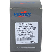 Load image into Gallery viewer, Vertex Piston 01-16 KTM 125 EXC 125cc Cast Replica Piston Kit