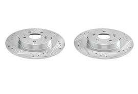 Power Stop 21-25 Acura TLX Rear Drilled & Slotted Rotor - Pair