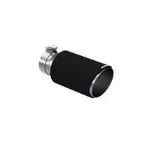 Load image into Gallery viewer, MBRP Universal Carbon Fiber Tip 6in OD/4in Inlet/7.7in L - Angle Cut Tip