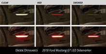 Load image into Gallery viewer, Diode Dynamics 15-21 Ford Mustang LED Sidemarkers Smoked (set)