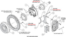 Load image into Gallery viewer, Wilwood kit rear DISC/DRUM XRS4R C10 1971-87/BLAZER 1971-82 5 lug 2.42 12.88 GT red