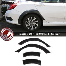 Load image into Gallery viewer, 2016-2021 Honda Civic Unpainted Rear Fender Flares Wheel Cover ABS