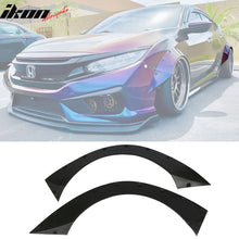 Load image into Gallery viewer, 2016-2021 Honda Civic RB Unpainted Rear Wide Body Fender Flares 2PC PU