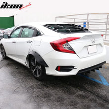 Load image into Gallery viewer, 2016-2021 Honda Civic RB Unpainted Rear Wide Body Fender Flares 2PC PU