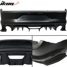 Load image into Gallery viewer, Fits 15-17 Mustang Premium Rear Bumper &amp; R Spec 3 Pc Rear Diffuser