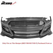 Load image into Gallery viewer, 2018-2023 Ford Mustang GT500 Style Black Primer Front Bumper Lip PP