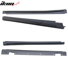 Load image into Gallery viewer, 2013-2016 Benz C117 CLA-Class AMG Style Unpainted Black Side Skirts PP
