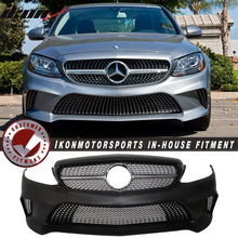 Load image into Gallery viewer, 2015-2017 Benz W205 C-Class Concept Style Front Bumper Conversion PP